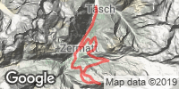 Track GPS Dzień 6: Tasch - Zermatt - Tasch